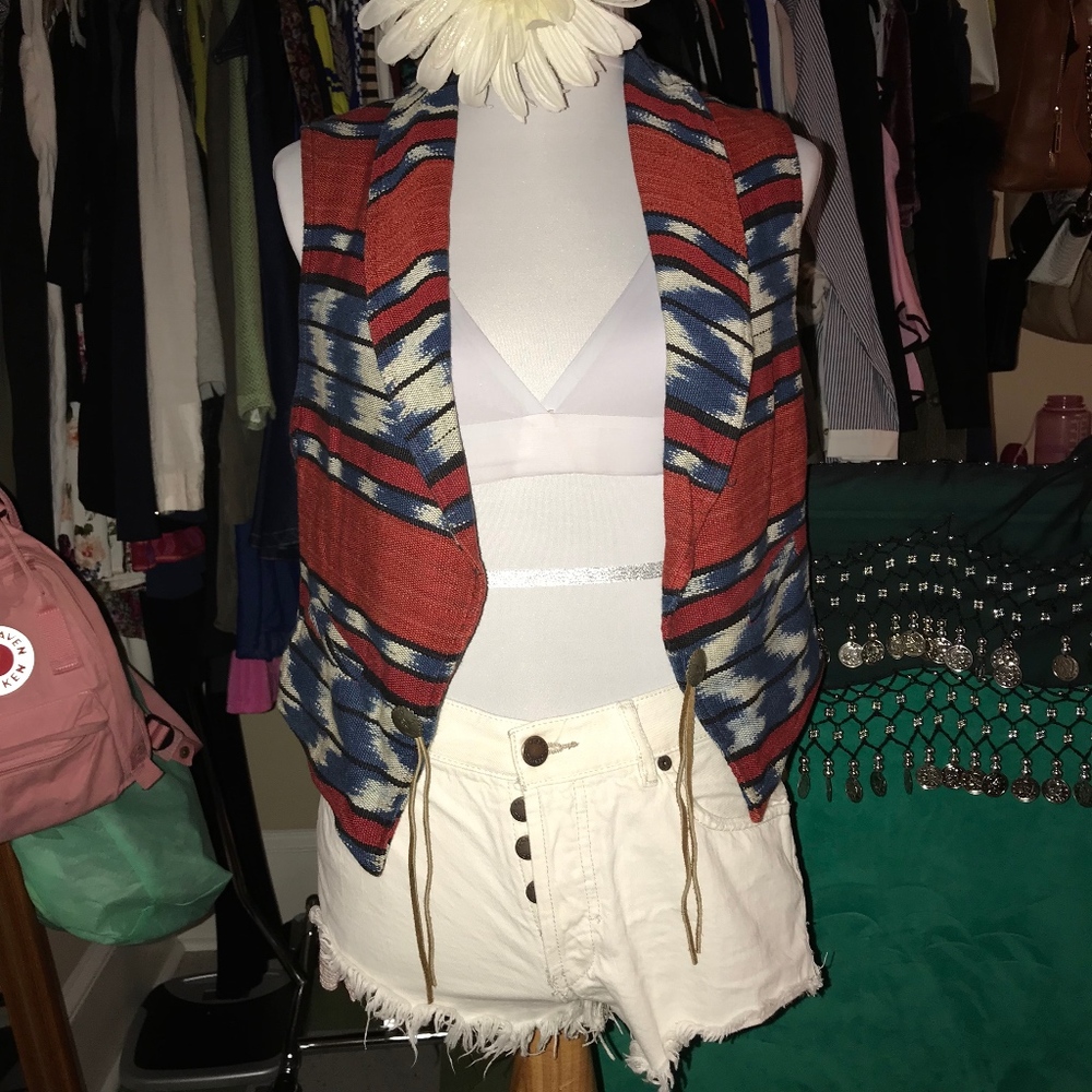 Free People Cut off short (4th of July)